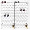 Sorbus Black 100-Bottle Freestanding Metal Wine Rack